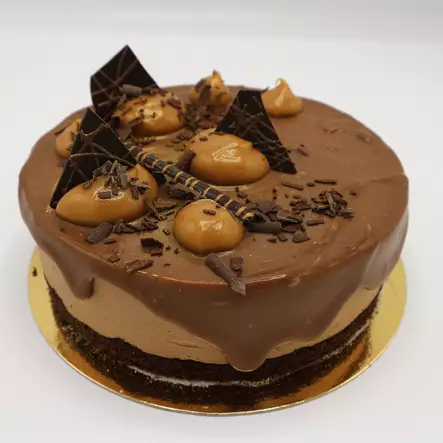 SUKLAA-KARAMELLIKAKKU GLUTEENITON - Moussekakut - 438m - 1